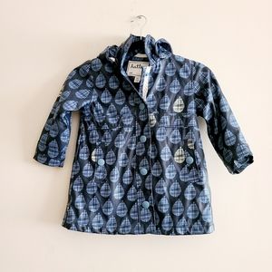 Hatley Girls Rain Drop Lined Raincoat 4